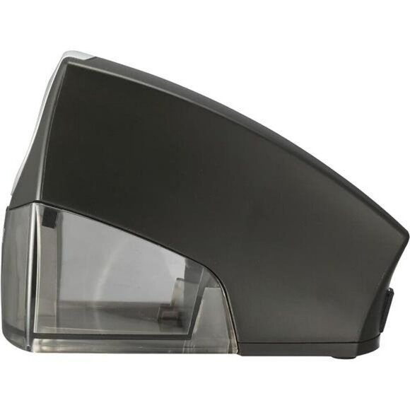 Compact Desktop Electric Pencil Sharpener Black Plastic Cutter Charger Switch - Picture 3 of 5